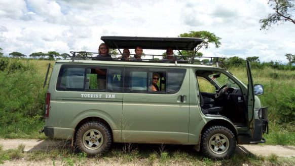 car rental east africa with a pop up roof